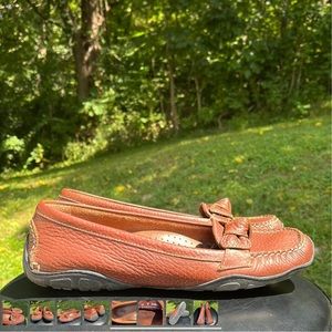 L.L. Bean Slip On Loafers, brown, womens size 10